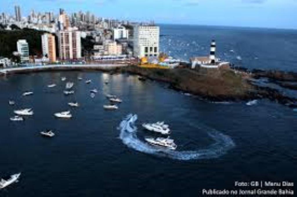 Maravilhoso Apartamento 2 Quartos Com Ofuro Porto Da Barra Salvador Summer Barra Flat エクステリア 写真